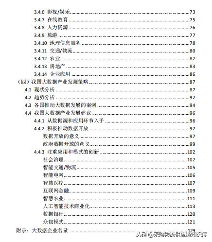 大数据行业调研报告,大数据对产业分析