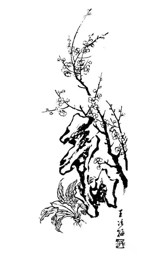 梅花的画法一年级,梅花的画法大全集