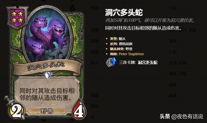 炉石传说酒馆战棋光牙混合流,炉石传说吃鸡最强阵容