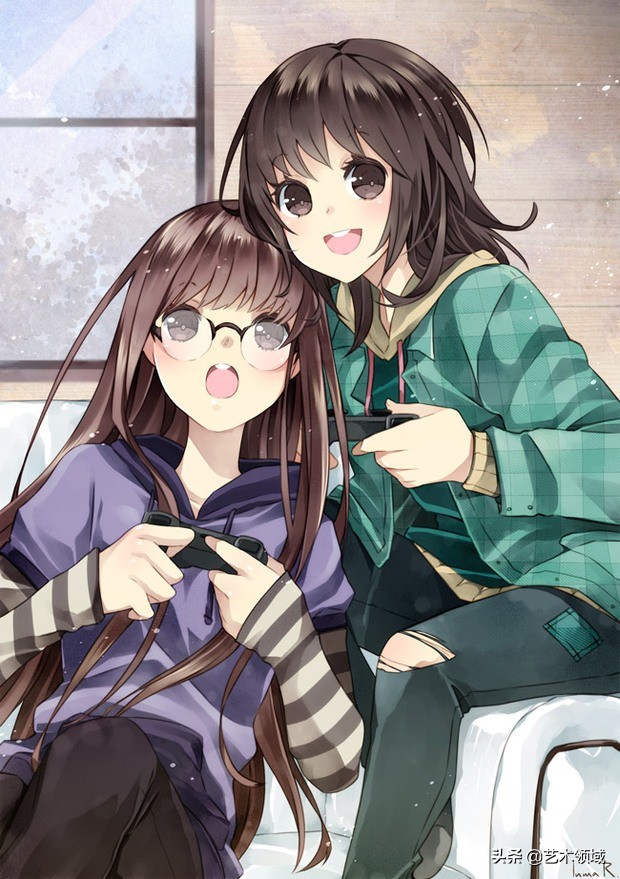 InmaR.日式卡通少女漫画欣赏