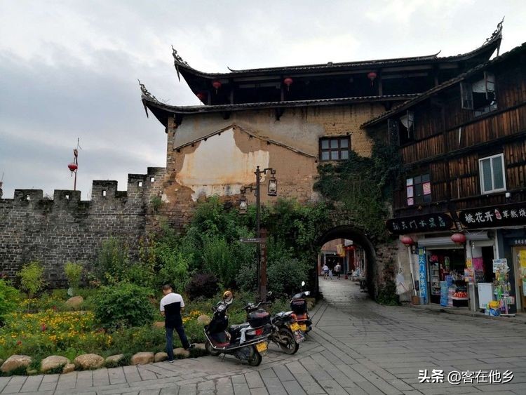 长汀县古街印象土特产,长汀古城异域风情