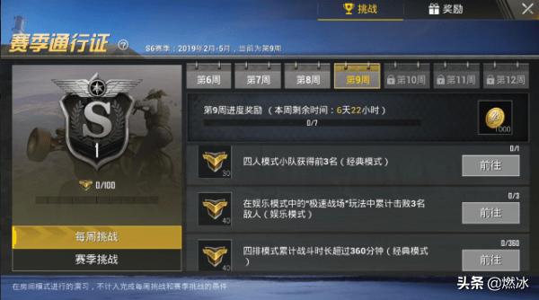 刺激战场s1赛季到s6赛季手册,刺激战场s6赛季最后一天