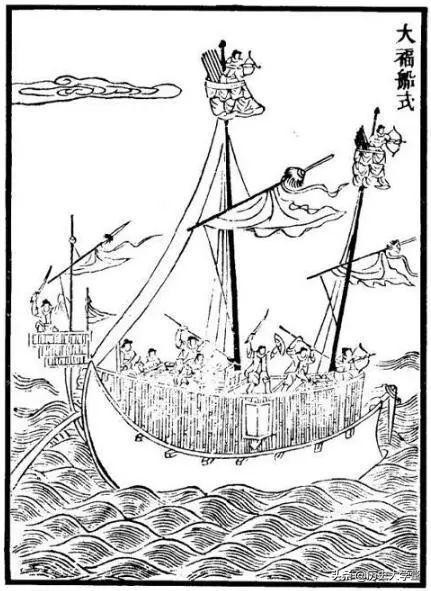 中国四大古帆船,中国历史上的四大海战