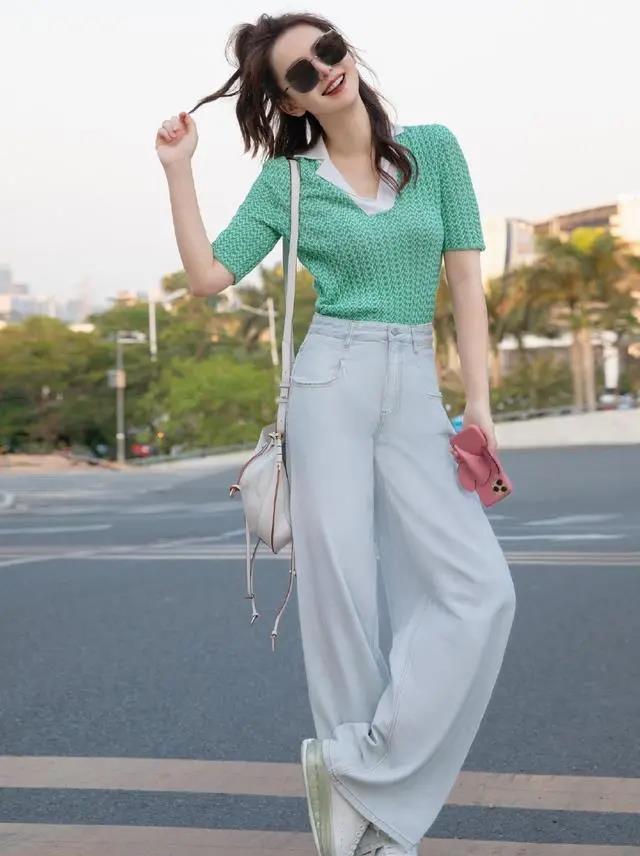 微胖女人穿T恤时，要记住“4不要”，不然显胖还显矮，很没气质