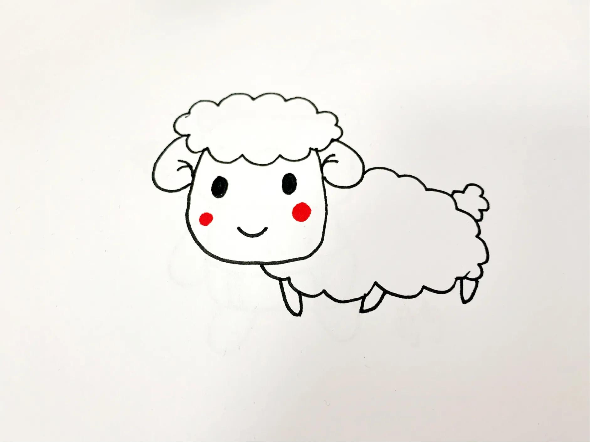 小动物简笔画最难画,用数字画小动物简单又好看又可爱