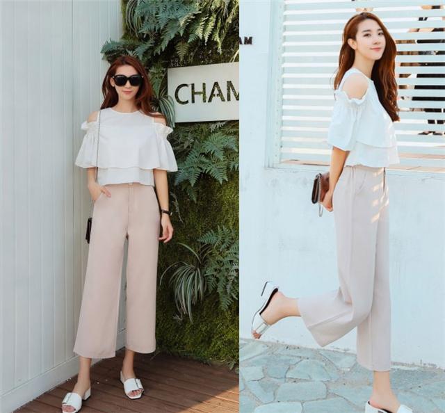 七分裤穿出时尚感,七分裤要怎么穿搭才好看