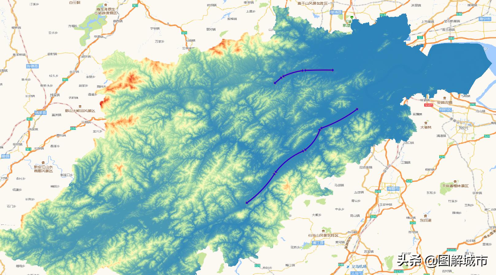 杭州哪个区域最有发展,杭州地理格局
