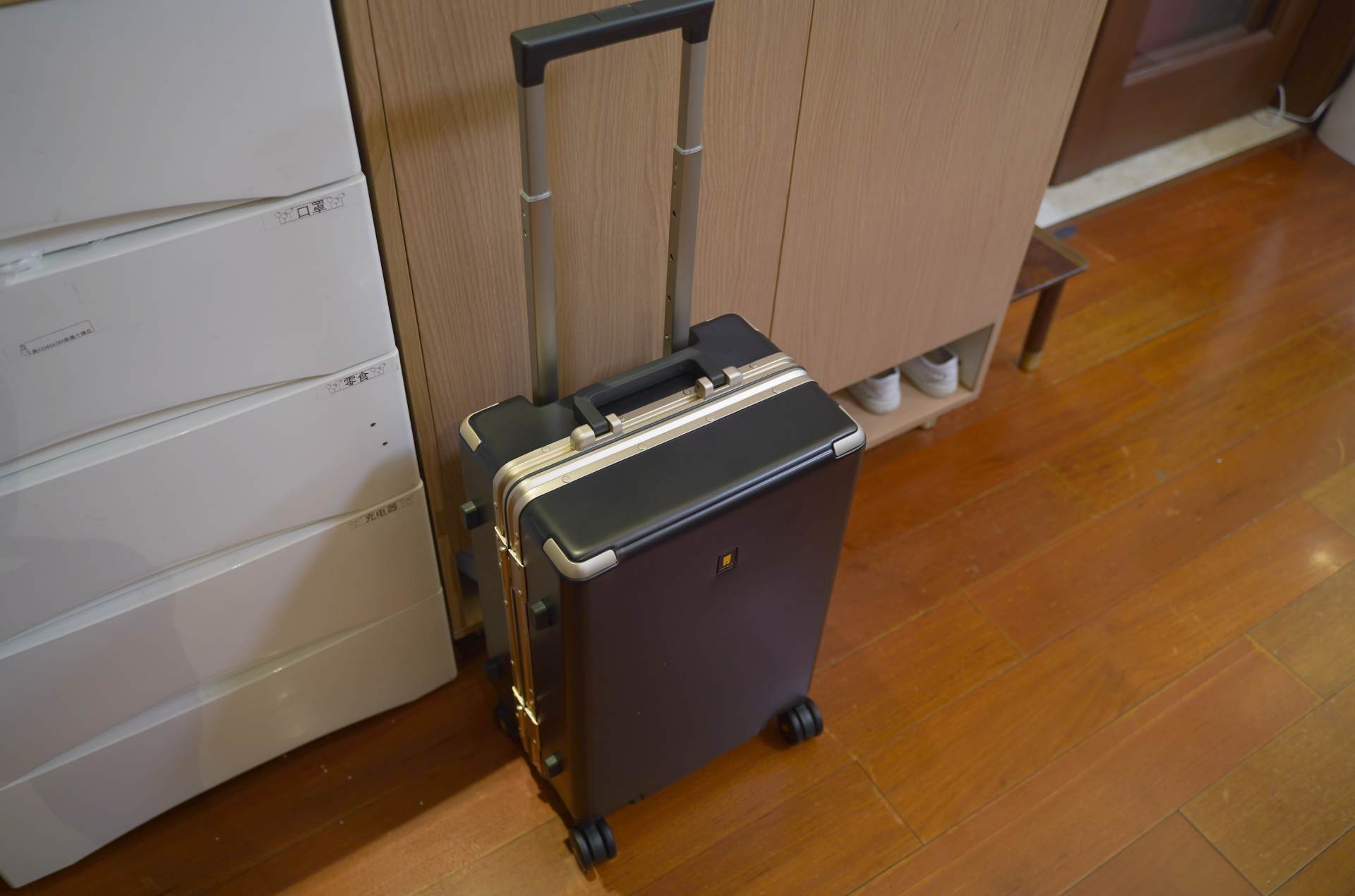 地平线8号power墨绿色,地平线8号行李箱真实测评经典款