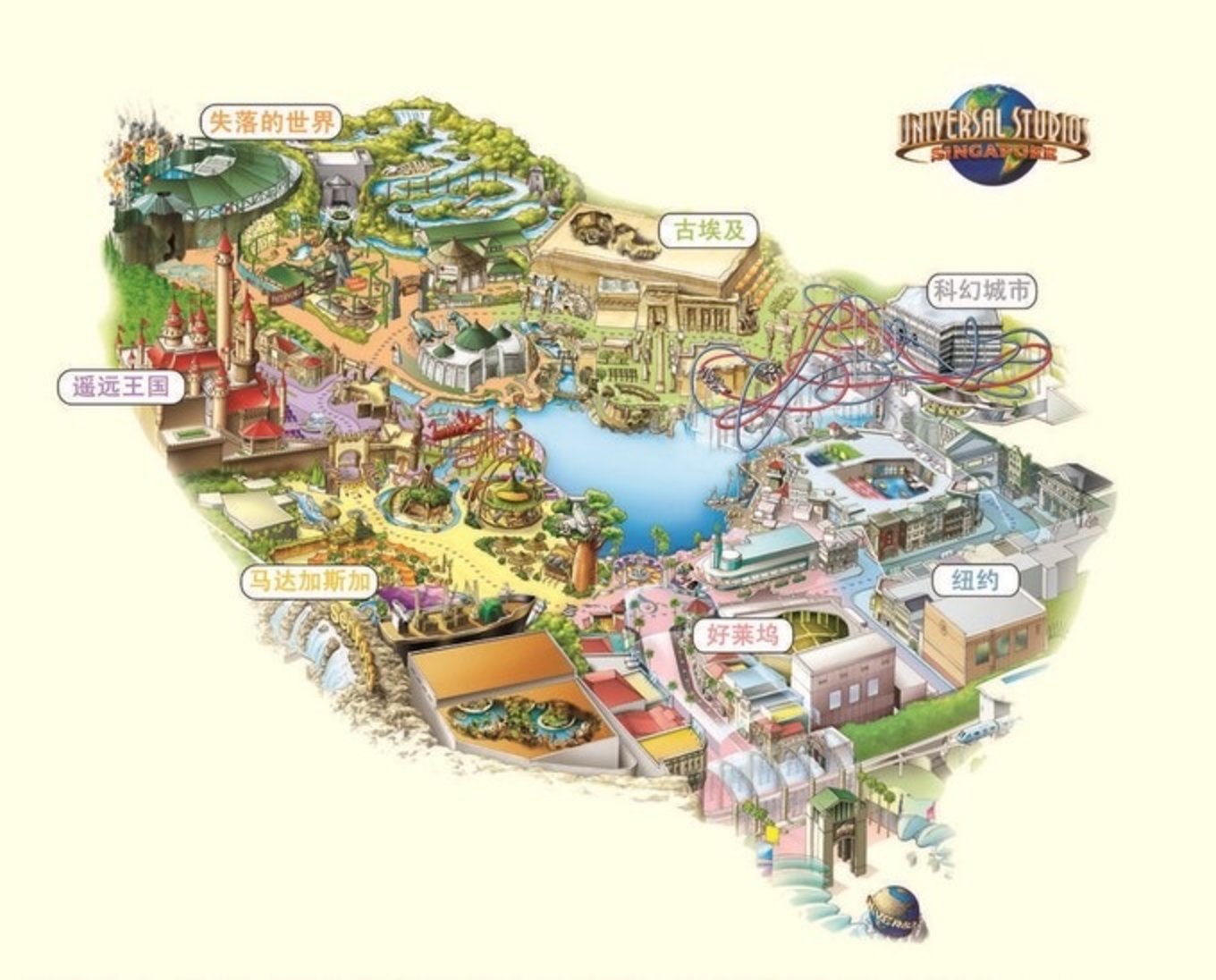 新加坡环球影城攻略小视频,新加坡环球影城攻略英文版