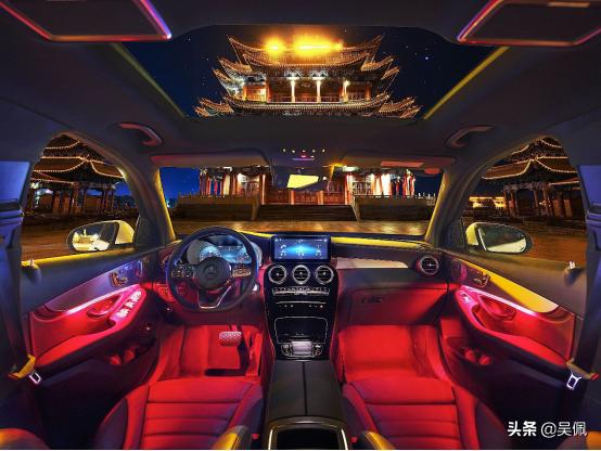 奔驰glc到底有哪些高科技,全新23款奔驰glc长轴7座实车发布