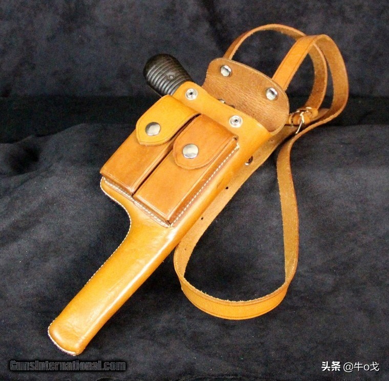 驳壳枪木质枪套玩具,驳壳枪和牛皮枪套的合体叫什么