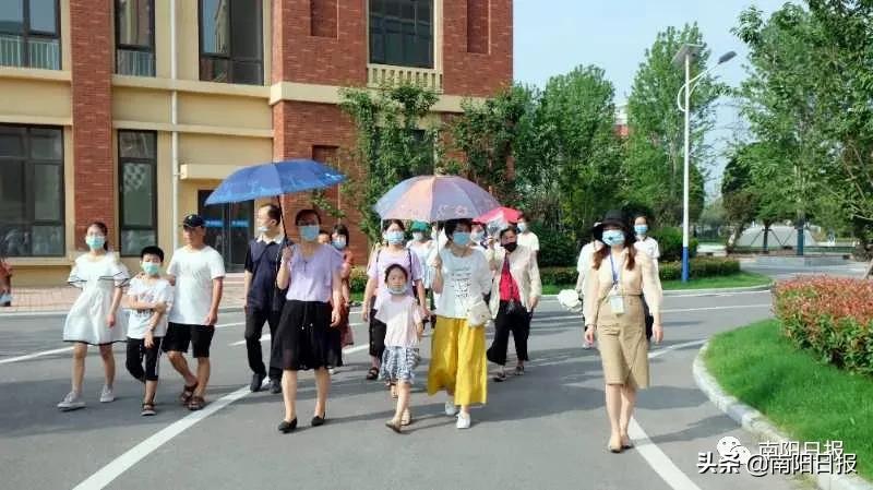 南阳第五完全学校全貌,南阳车站南路完全学校