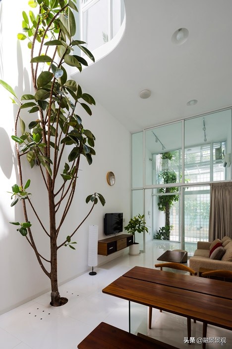 景观设计遇到高墙,景观设计在建筑中的设计