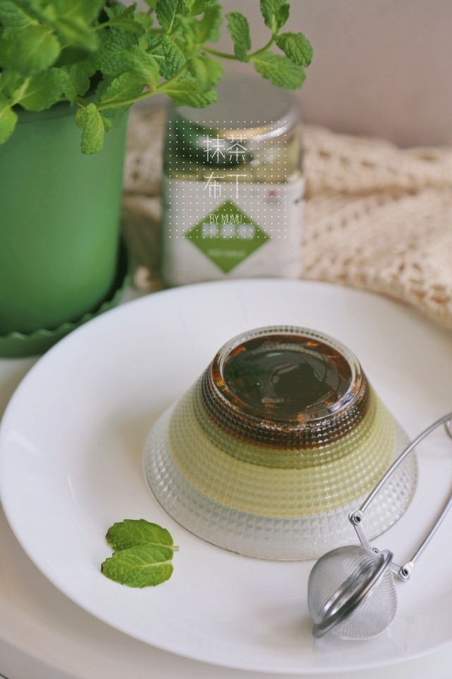 冰抹茶焦糖乳酪布丁怎么做,抹茶焦糖牛奶布丁