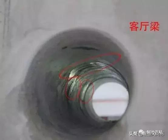 安装空调打孔打断主筋可以吗,空调梁上开孔
