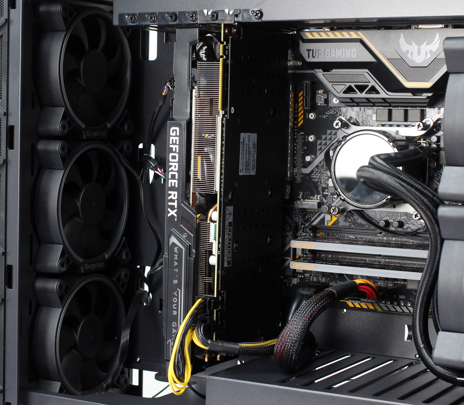 显卡竖装散热最好的机箱,主板和显卡竖装的机箱