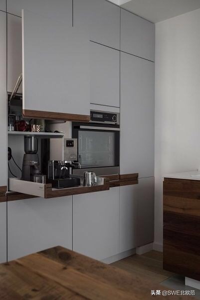 厨房电器收纳鬼才,厨房电器实用收纳方便使用