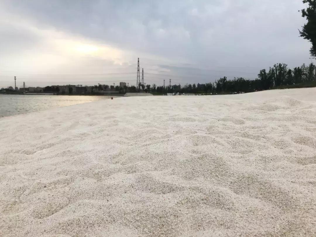 西安又添绝美海滩,西安网红打卡白沙滩