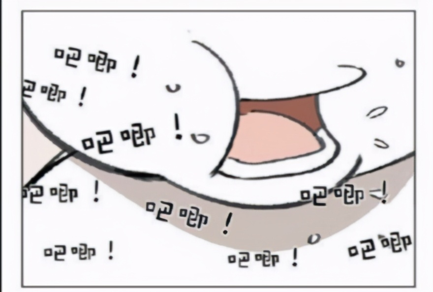 漫画人物手绘男生嘴巴吃着糖果,漫画人物手绘吃食物