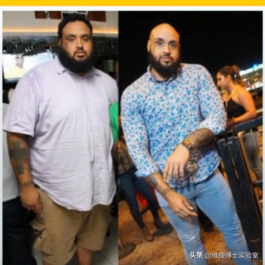 小哥为了女孩减肥,小哥减肥两百多斤