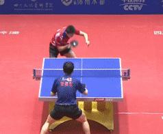 适合业余的发球,适合比赛的发球