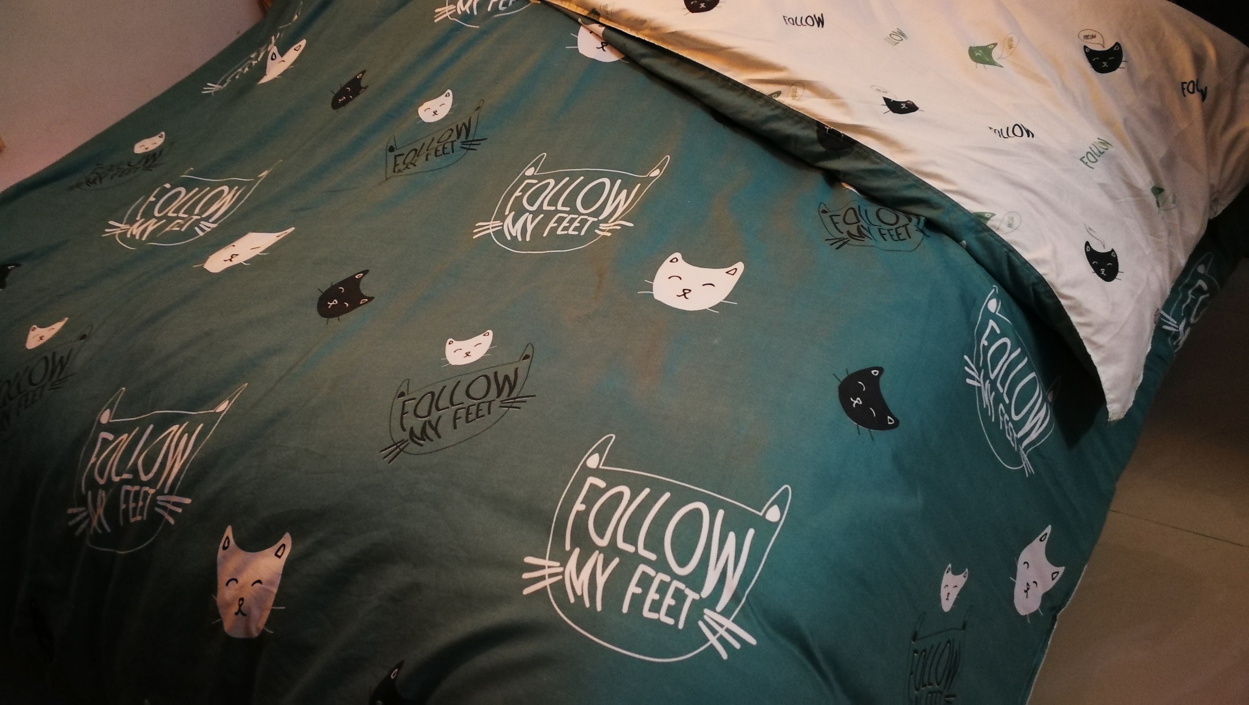 今冬只能自己装棉被了，鸡手鸭脚，还有更难看的吗？