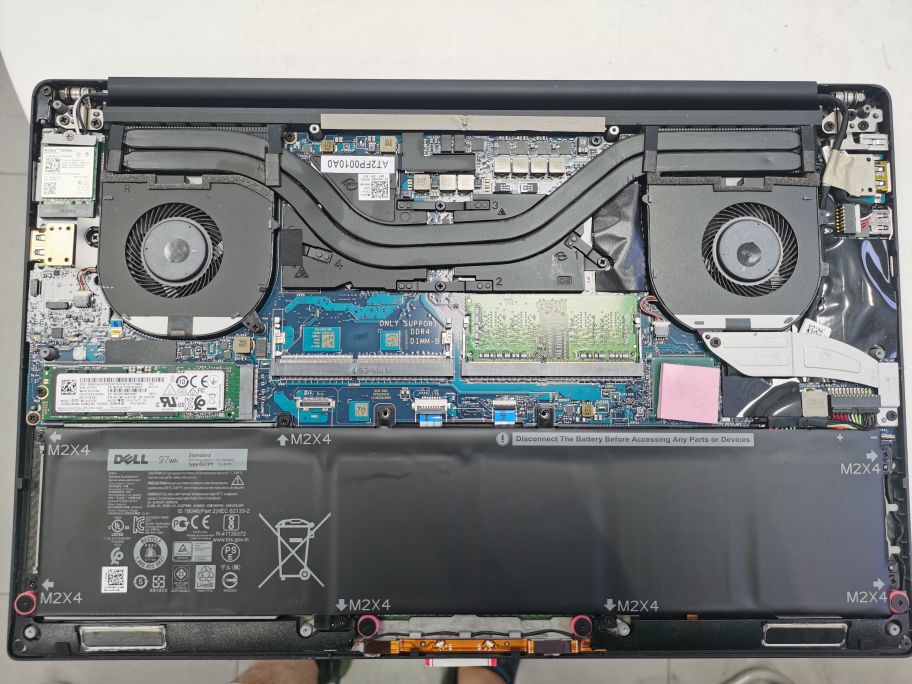 戴尔xps15-7590拆解,dellxps9570拆解