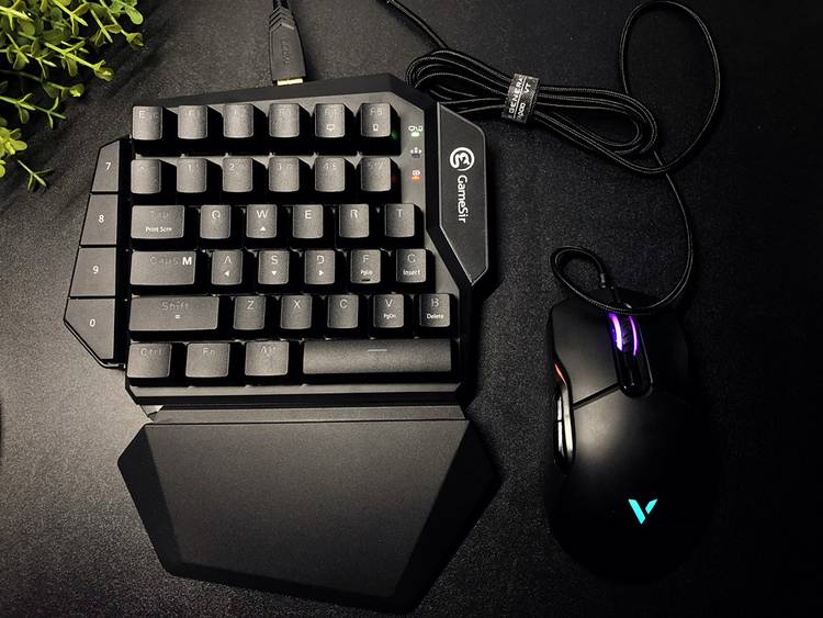 小鸡z2机械单手键盘,盖世小鸡z2键鼠