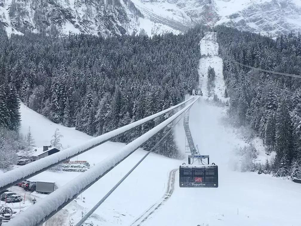 德国登上欧洲最高峰,德国阿尔卑斯山风景视频