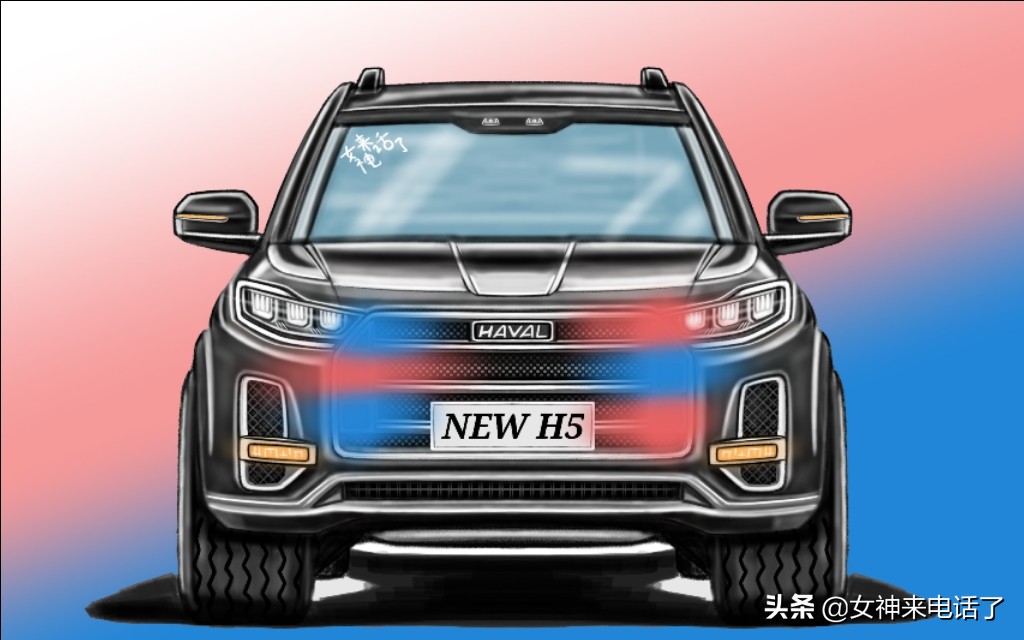 哈弗h5新款硬派改装,大猜想春节豪车