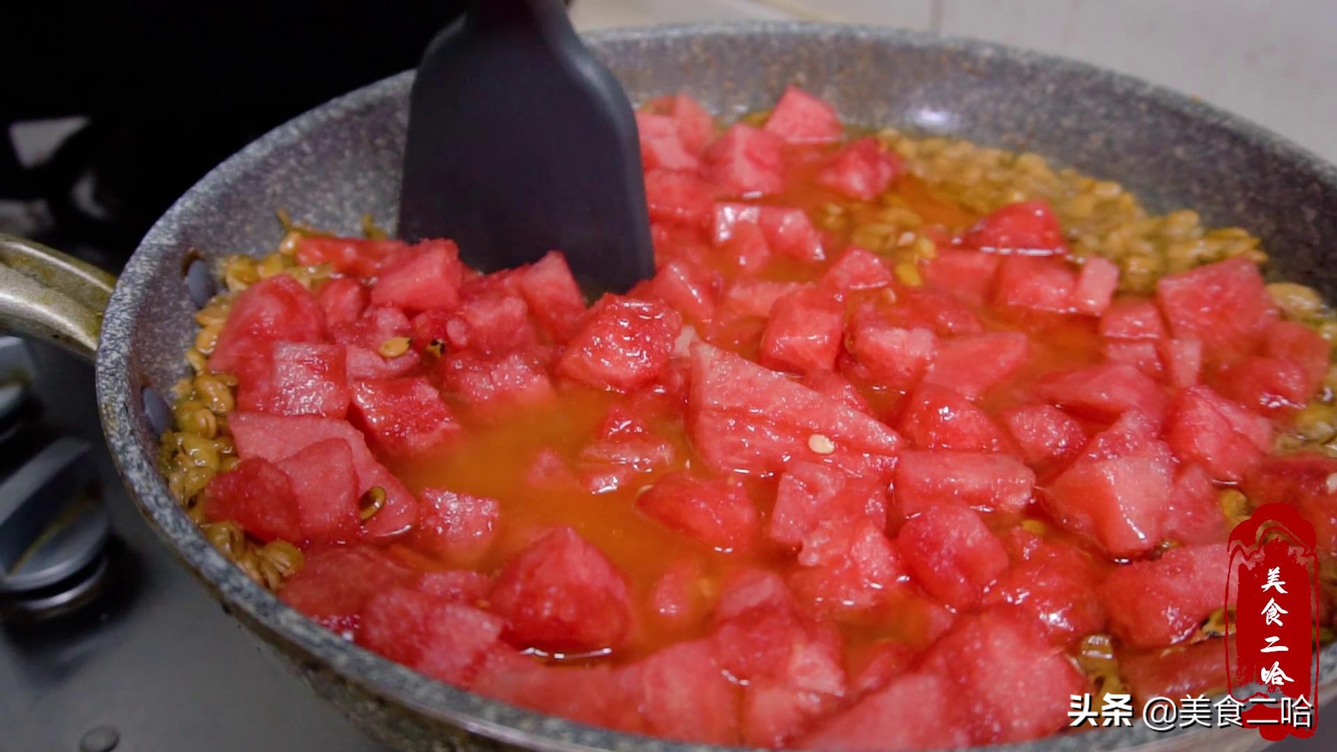 山东菏泽人做西瓜酱,山东菏泽西瓜酱做法