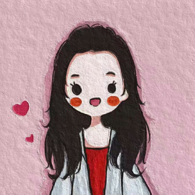 油画风头像可爱,油画风小头像