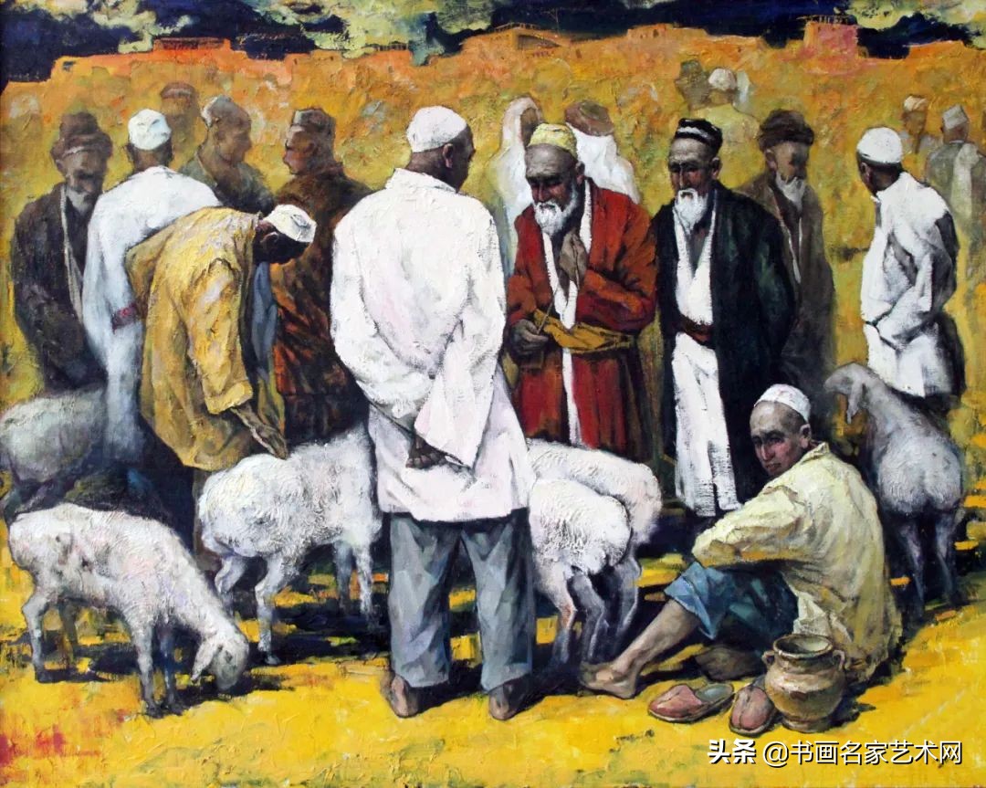 「艺术中国」——买买提江·那斯尔丁绘画作品鉴赏