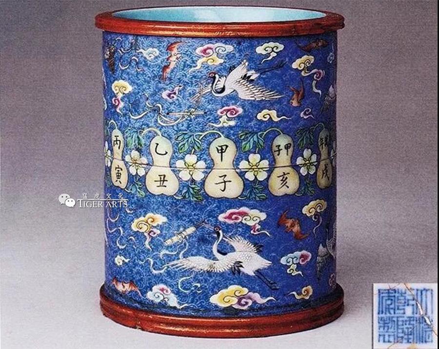 笔筒文艺中式,笔筒竹子论语