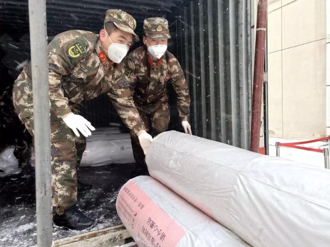 抗击疫情支援视频,武警部队支援抗击疫情