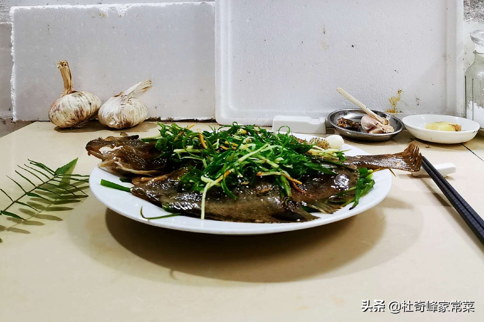 清蒸多宝鱼家庭做法,秘制鲜嫩入味清蒸多宝鱼做法