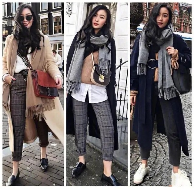 180博主大衣穿搭,博主大衣穿搭推荐