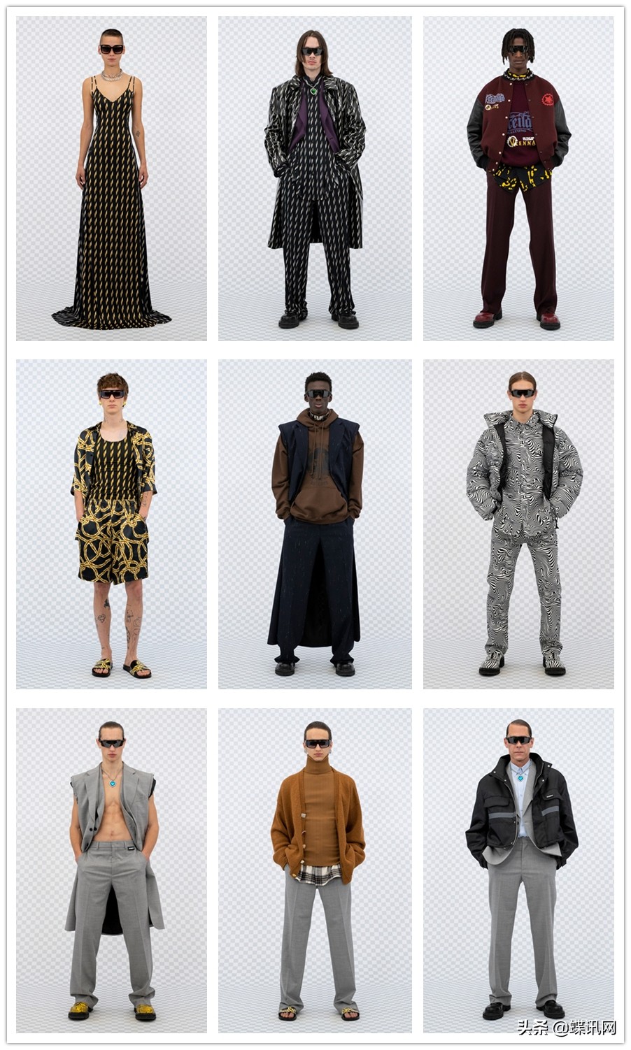 vetements薄款厚款,复古赫本风男衣服