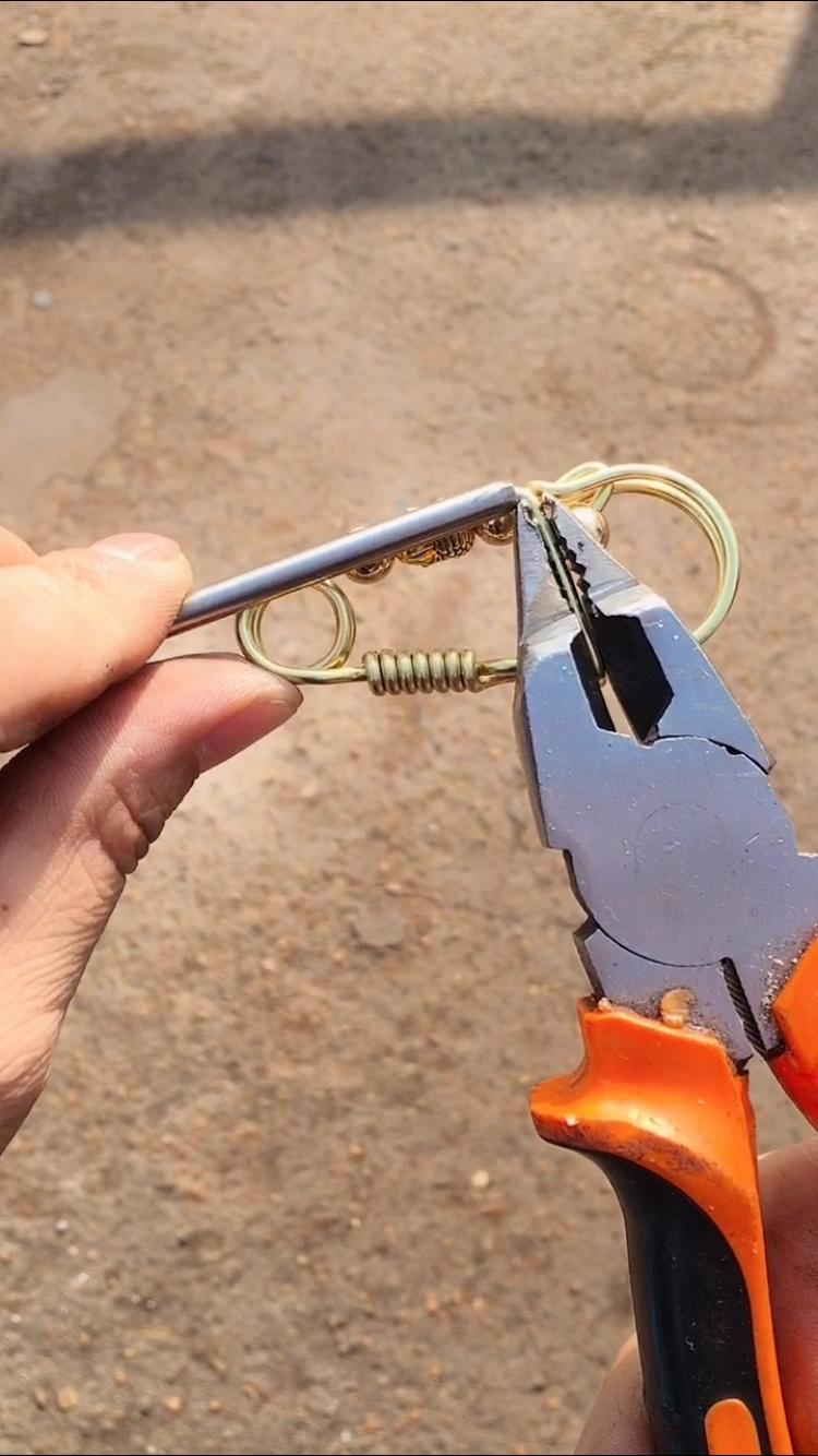 小鸟钥匙扣用珠子8毫米,小鸟钥匙扣盘丝工具制作