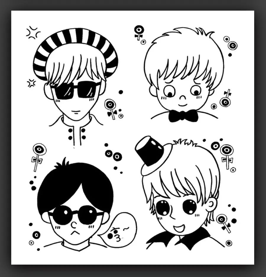 儿童简笔画素材简单易学儿童画,儿童画素材大全简单漂亮简笔画