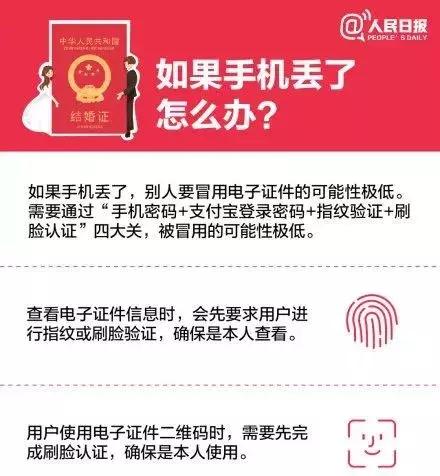电子结婚证怎么领,电子结婚证来了刷脸就能领