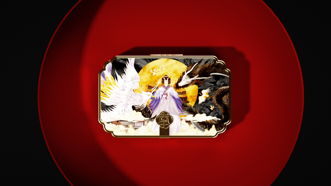 美妆品牌设计效果图,美妆品牌中国元素设计