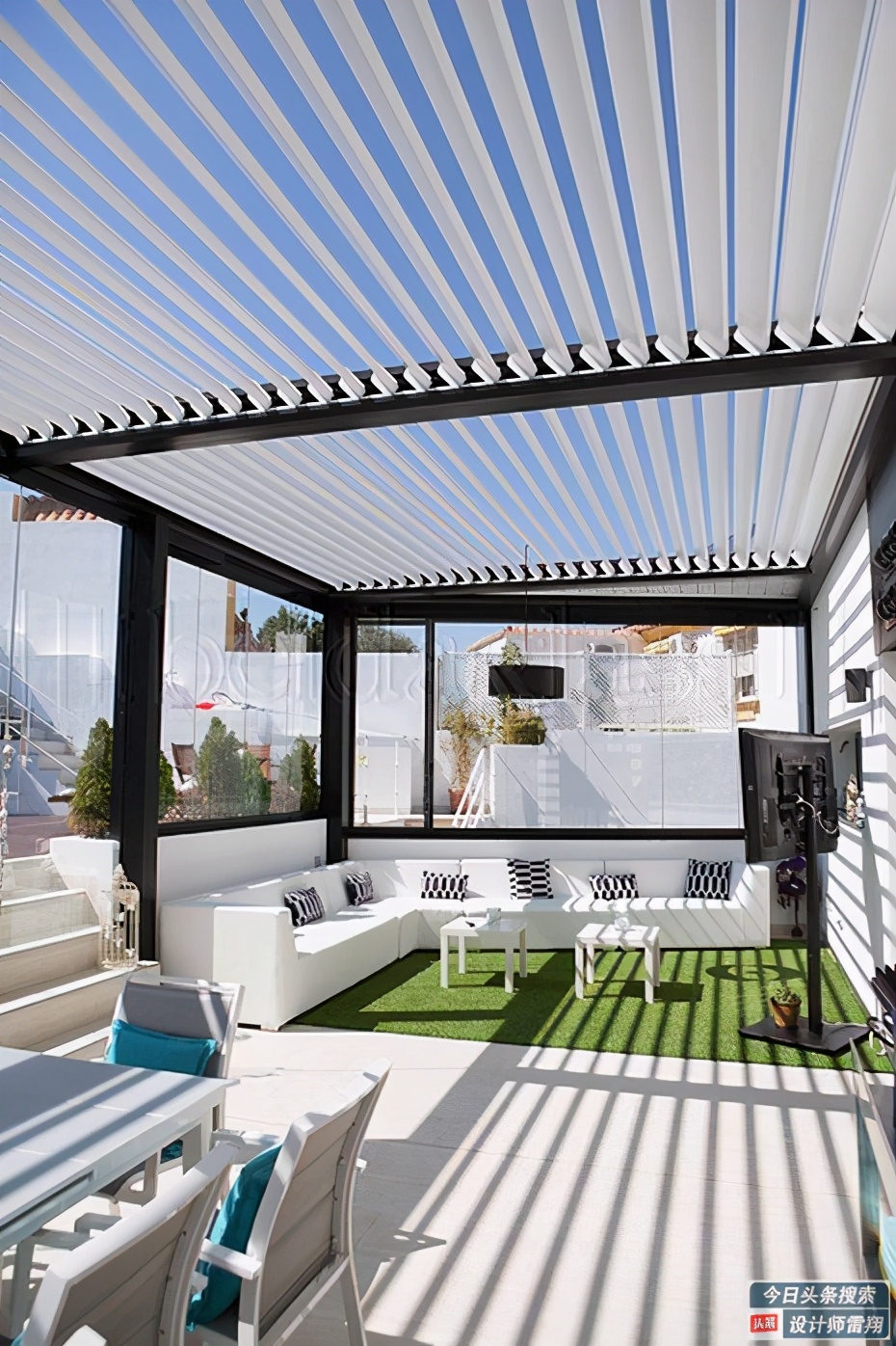 别墅庭院阳光房2023最新款设计,庭院阳光房设计