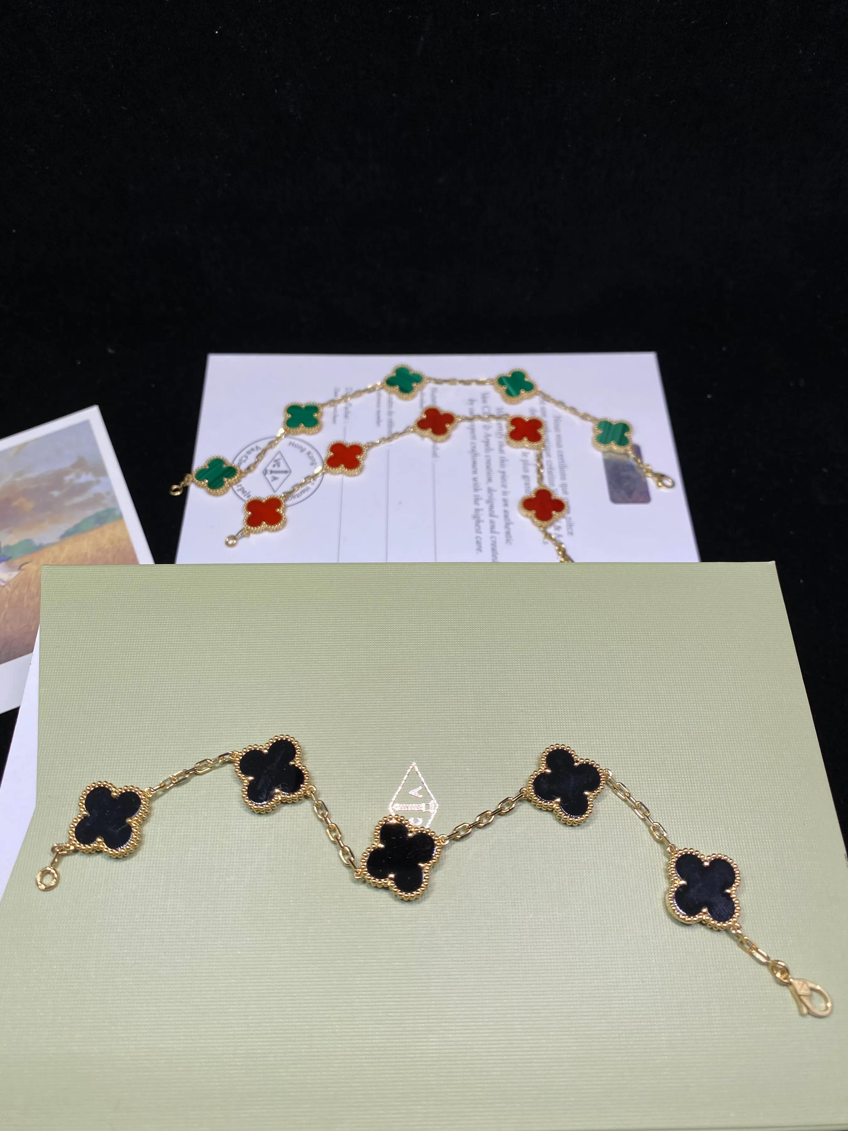 vca梵克雅宝四叶草圣诞限量款项链,珠宝梵克雅宝蝴蝶