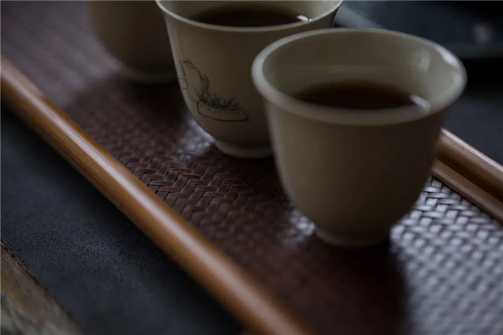 竹席面茶盘|山中清物，桌上风雅，茶与竹可以得兼