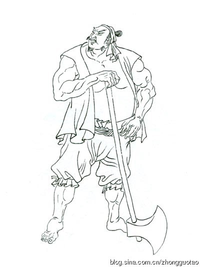 牛牧野水浒扑克,牛牧野水浒人物