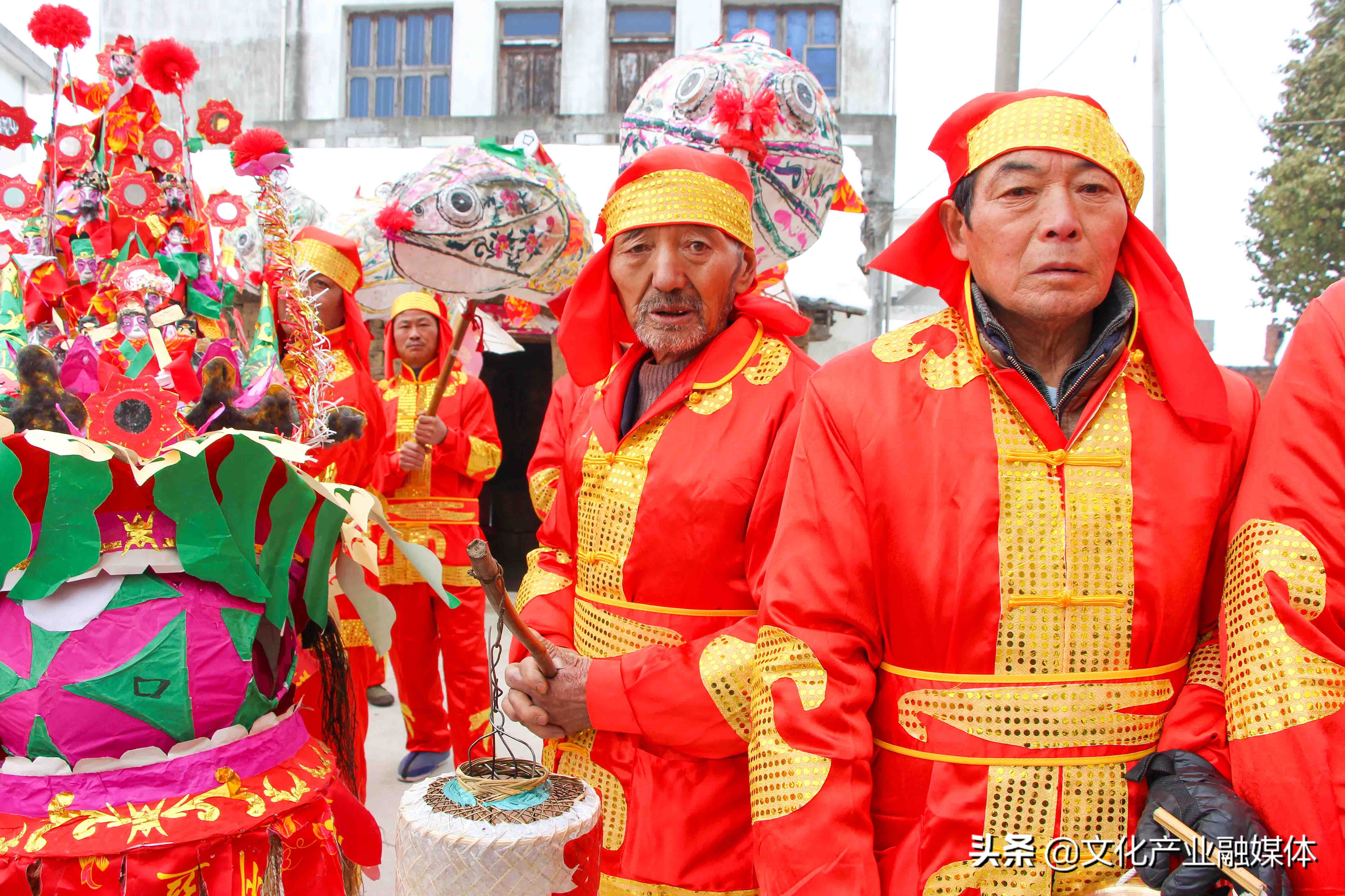 侯咀鱼灯舞欢乐幸福年