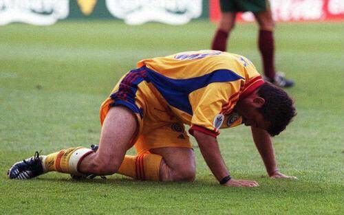 马拉多纳在西班牙效力,罗马尼亚足球名将哈吉