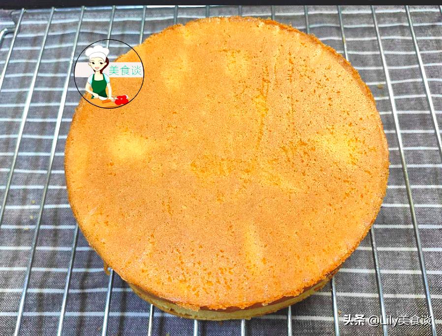 简单做蛋糕不要烤箱打蛋器,海绵蛋糕无需分蛋简单做法