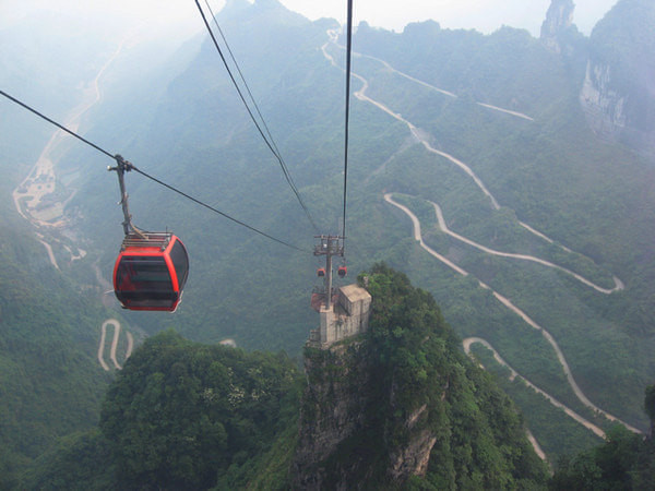 张家界天门山大自然鬼斧神工,到张家界天门山自由行攻略图片